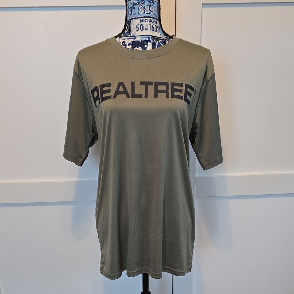 Realtree Green Short Sleeve Tee Casual Outdoor Wear